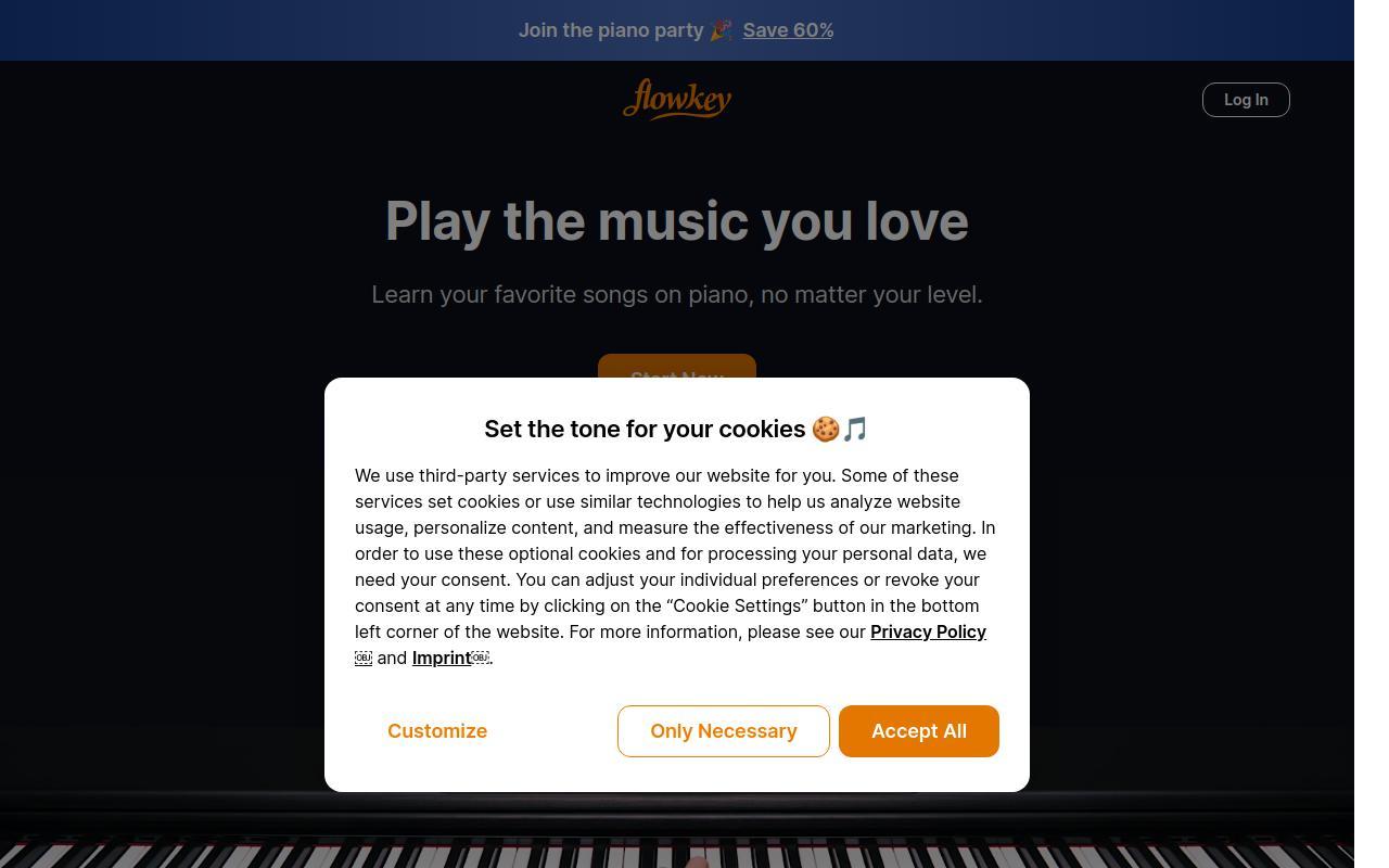 flowkey screenshot