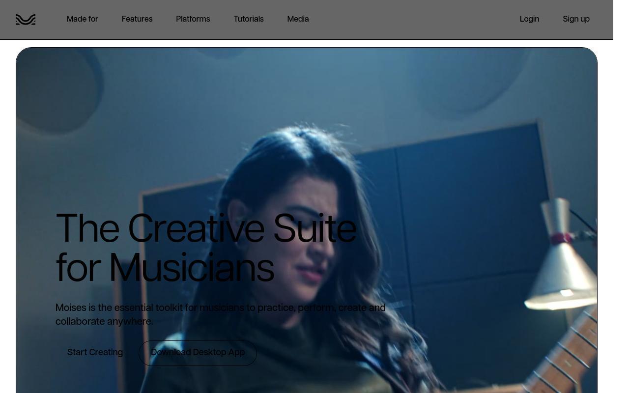 Moises screenshot