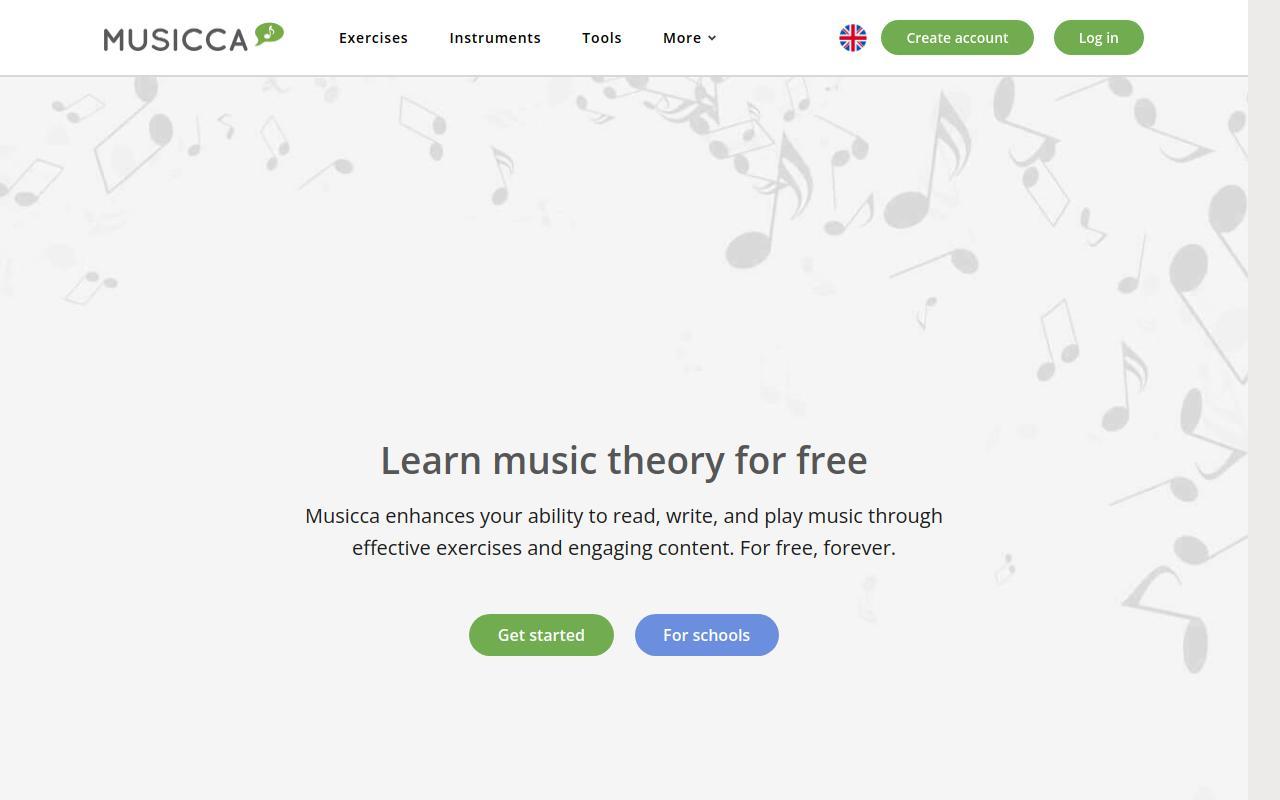 Musicca screenshot
