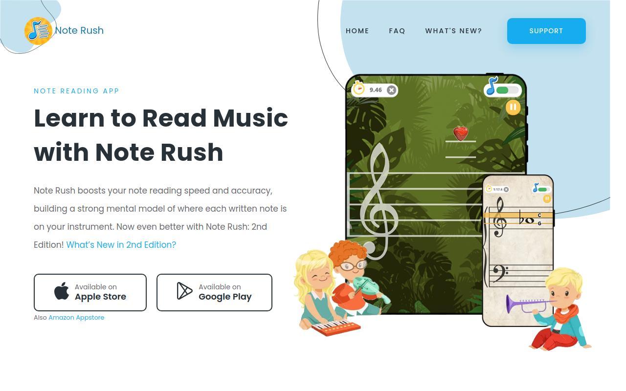 Note Rush screenshot