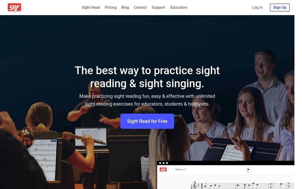 Sight Reading Factory screenshot