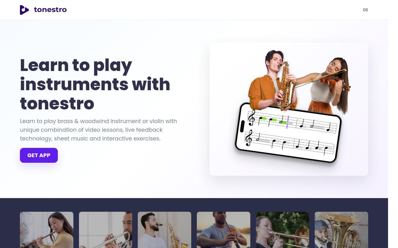 tonestro screenshot